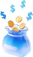 丰厚收益 图标